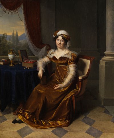Portrait of Madame Marbon by Firmin Massot